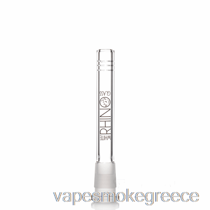Vape Greece White Rhino 19/14 Glass Downstem 4,5inch